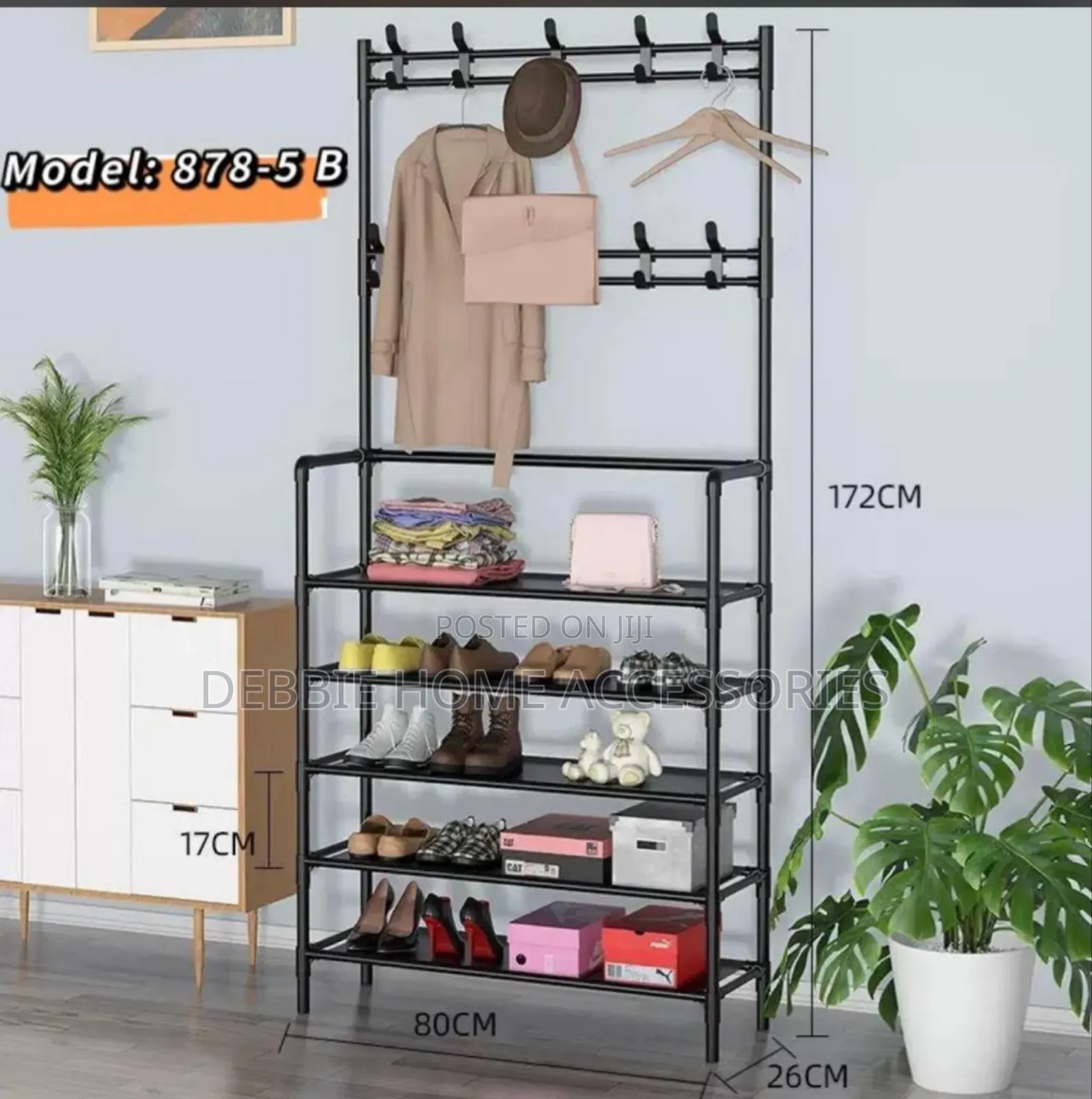 Shoe Rack With Hook Hanger