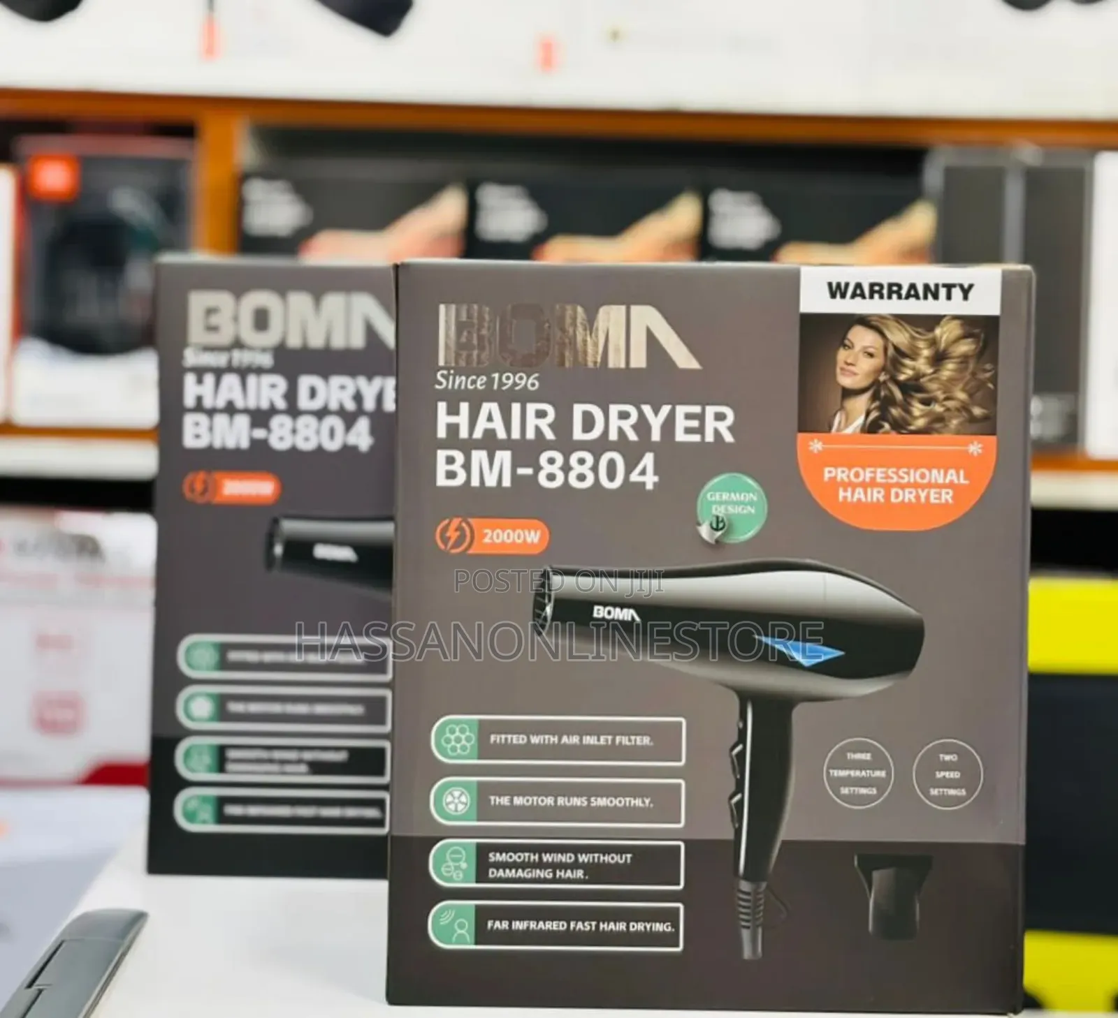 Boma Hair Dryer Bm - 8804