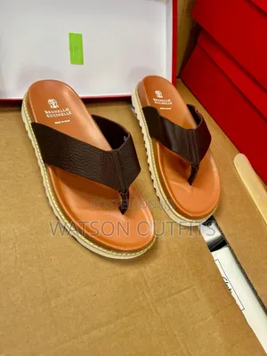 Men's Brunello Cucinelli and Ecco Leather Sandals Official