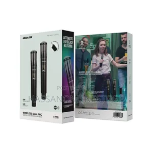 Green Lion Wireless Dual Mic Cordless Microphone