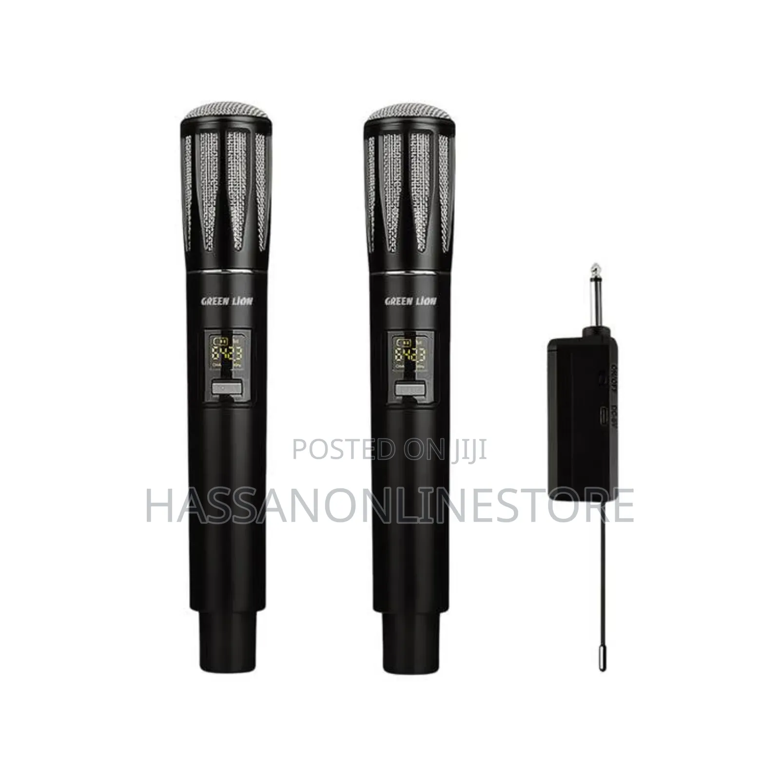 Green Lion Wireless Dual Mic Cordless Microphone