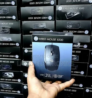 Hp Wired Mouse X500