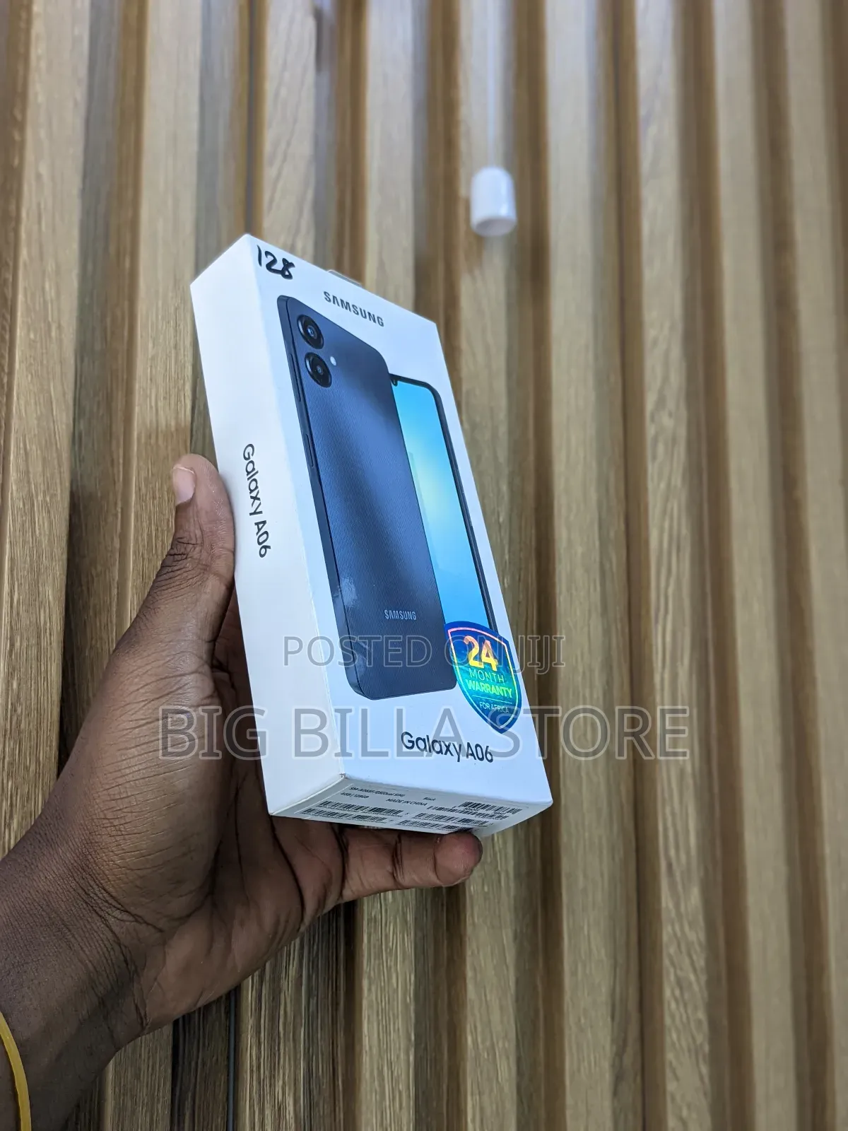 New Samsung Galaxy A06 128 GB Black