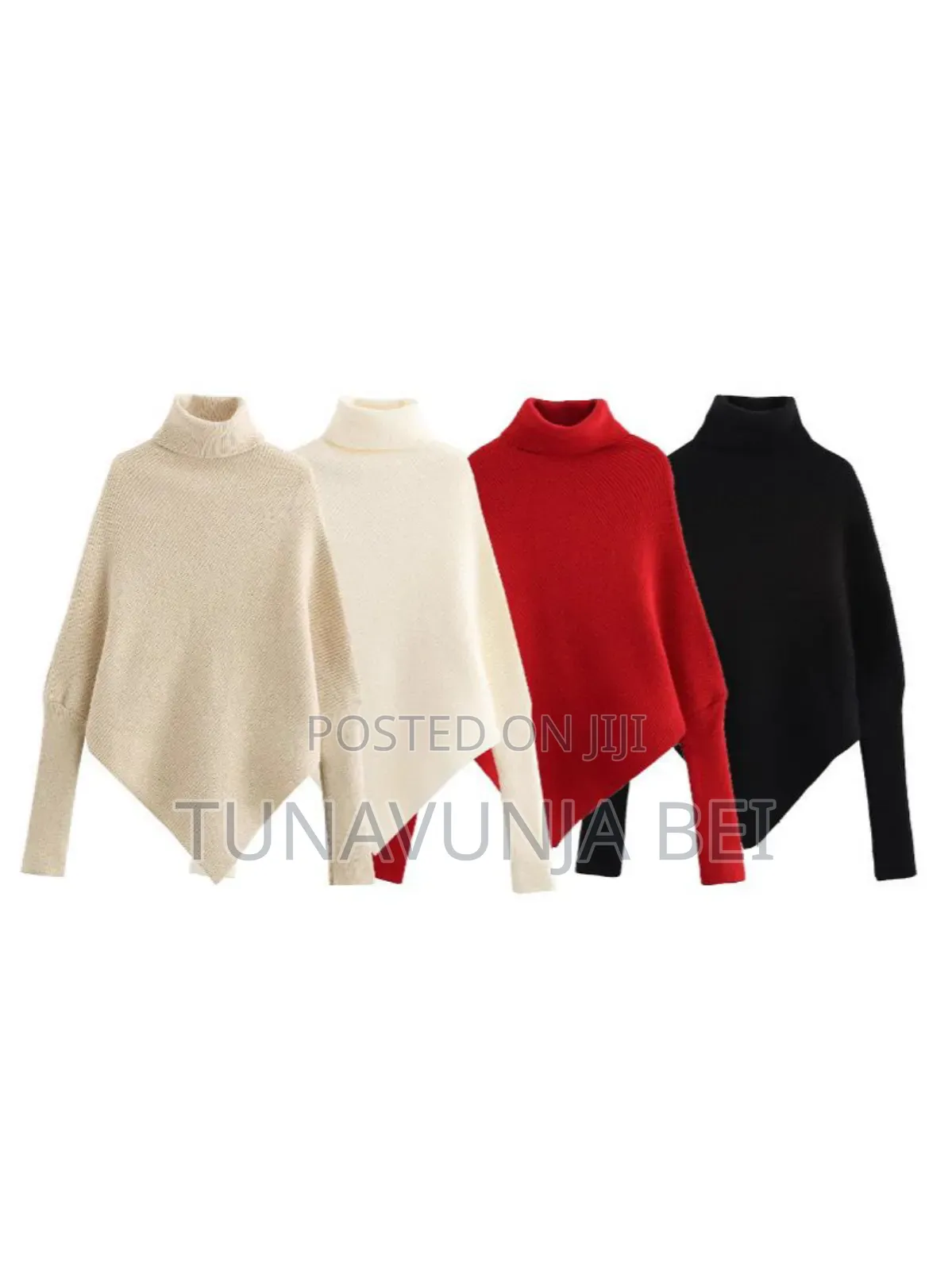 Turte Knitted Neck Sweater