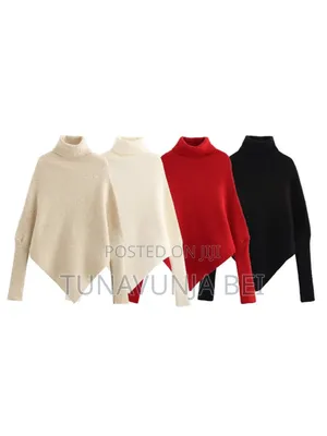 Turte Knitted Neck Sweater