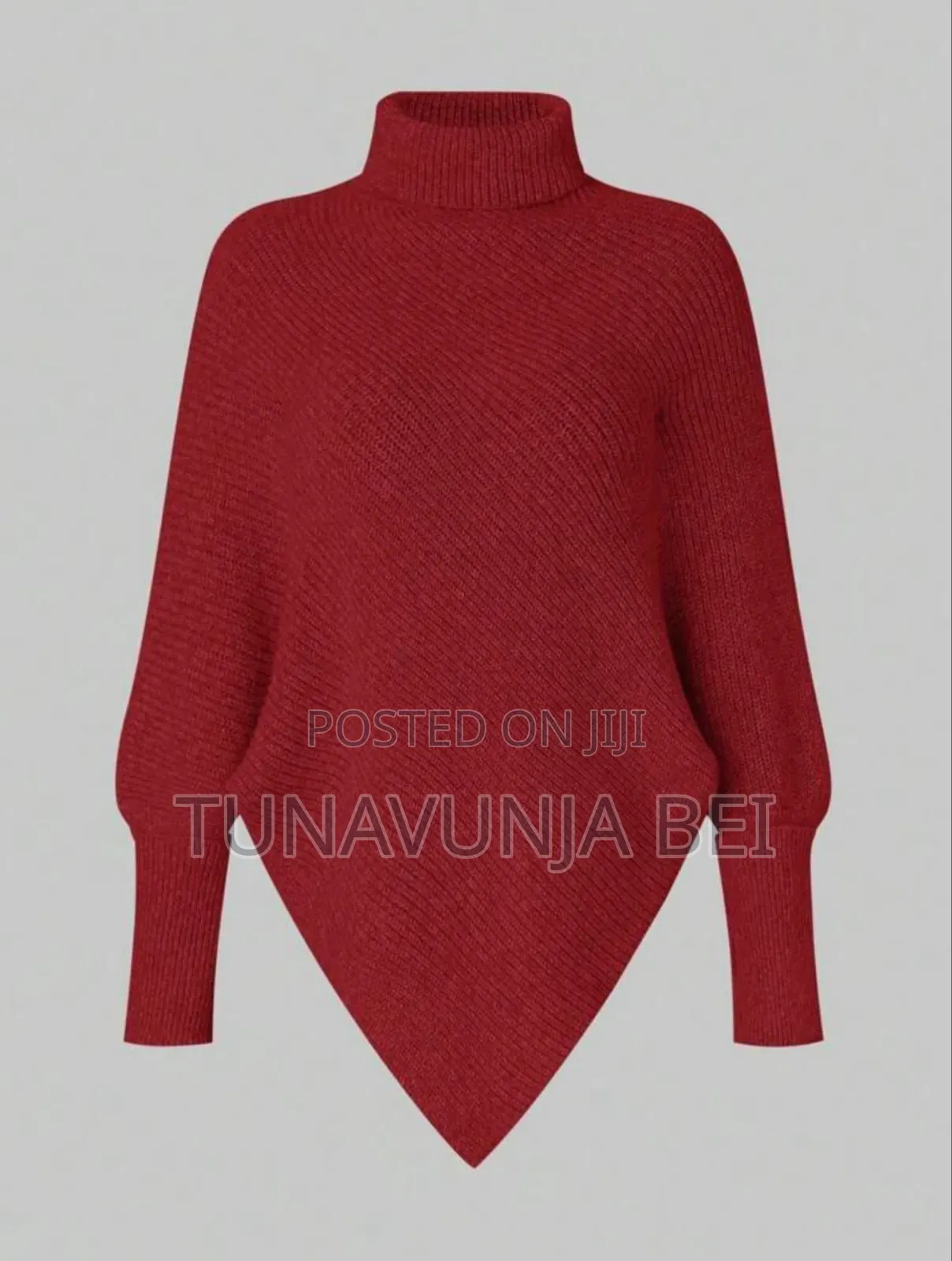 Turte Knitted Neck Sweater