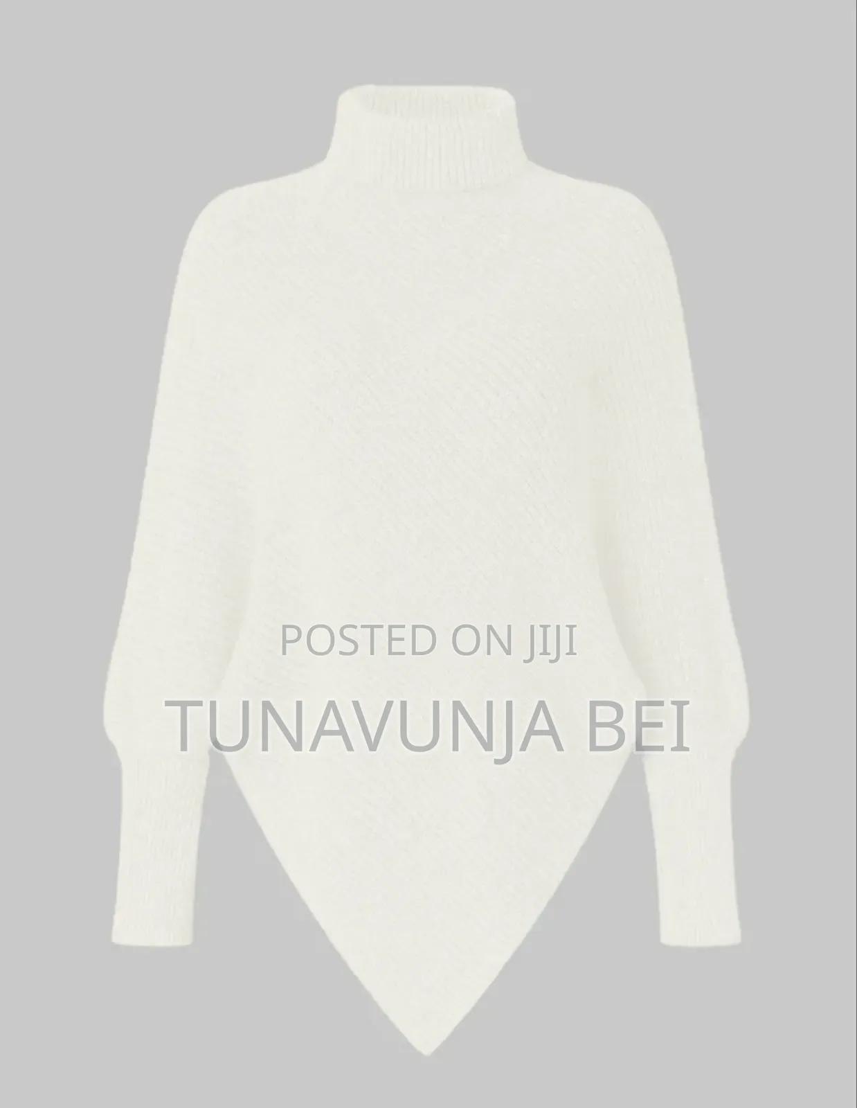 Turte Knitted Neck Sweater
