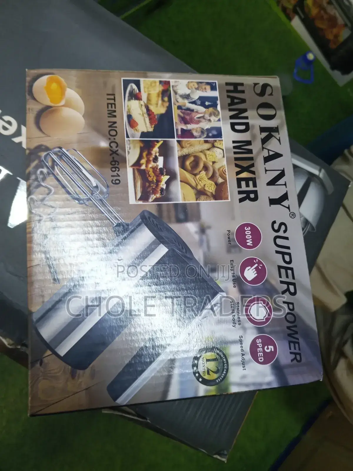 300w Sokany Super Power Hand Mixer
