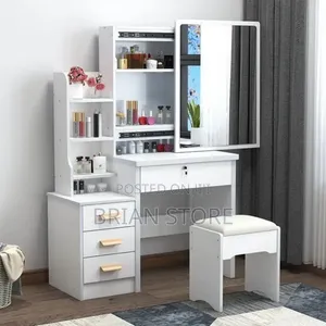 Dressing Table With Sliding Mirror