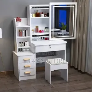 Dressing Table With Sliding Mirror