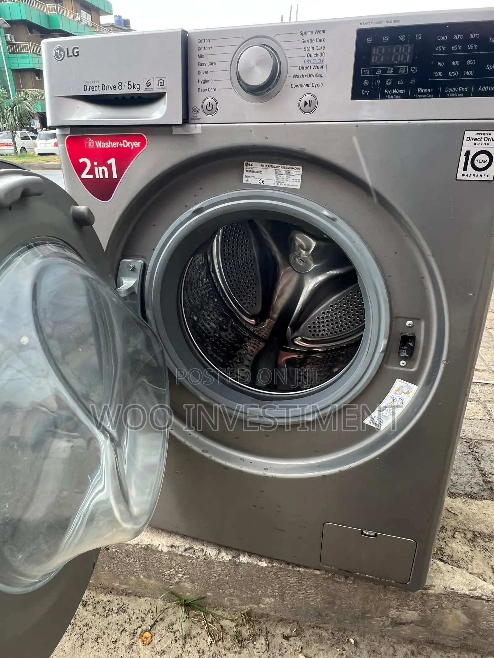 Lg Automatic Washing Machine Kg 8 Kali Sana Mpya Sana
