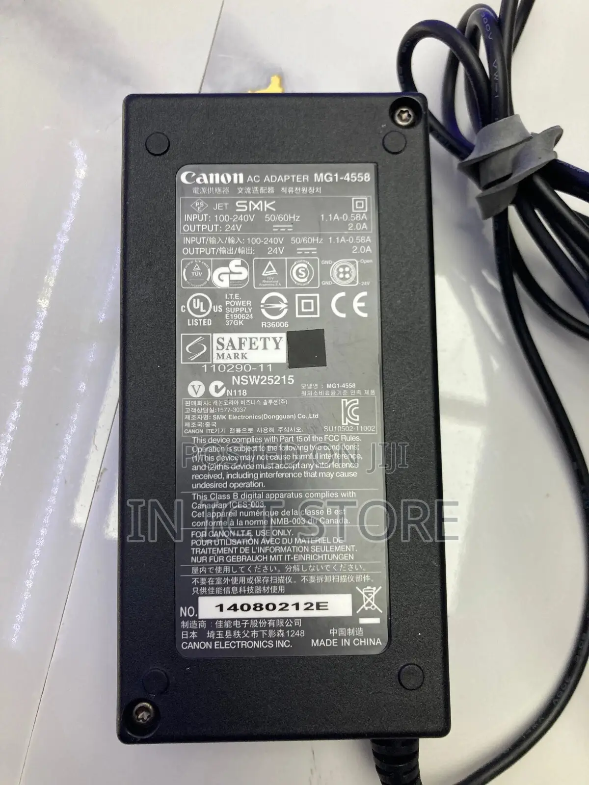 Genuine Canon Mg1-4558 24v 2.0a Power Adapter