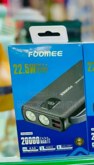 Foomee Power Bank 22.5w Super Fast Charging