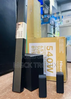 Hisense Sound Bar Watts 540
