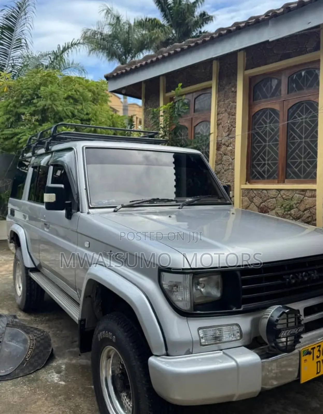 Toyota Land Cruiser 1993 Silver