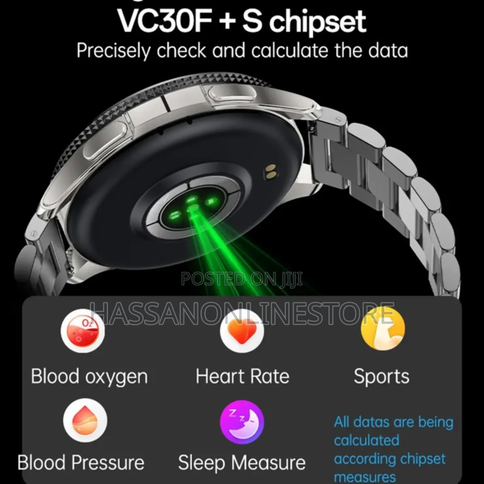Yesido Io34 Amoled Display Metal Smart Watch