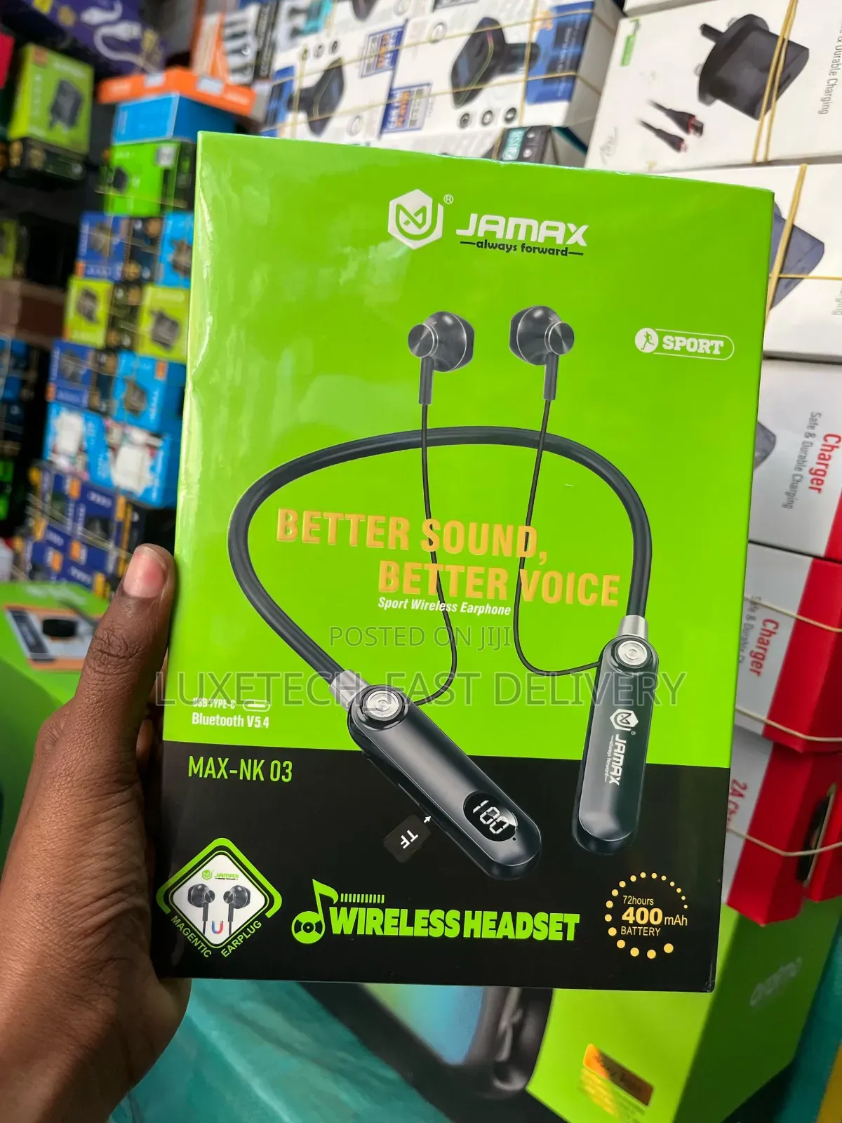 Jamax Max-Nk 03 Sport Wireless Earphones
