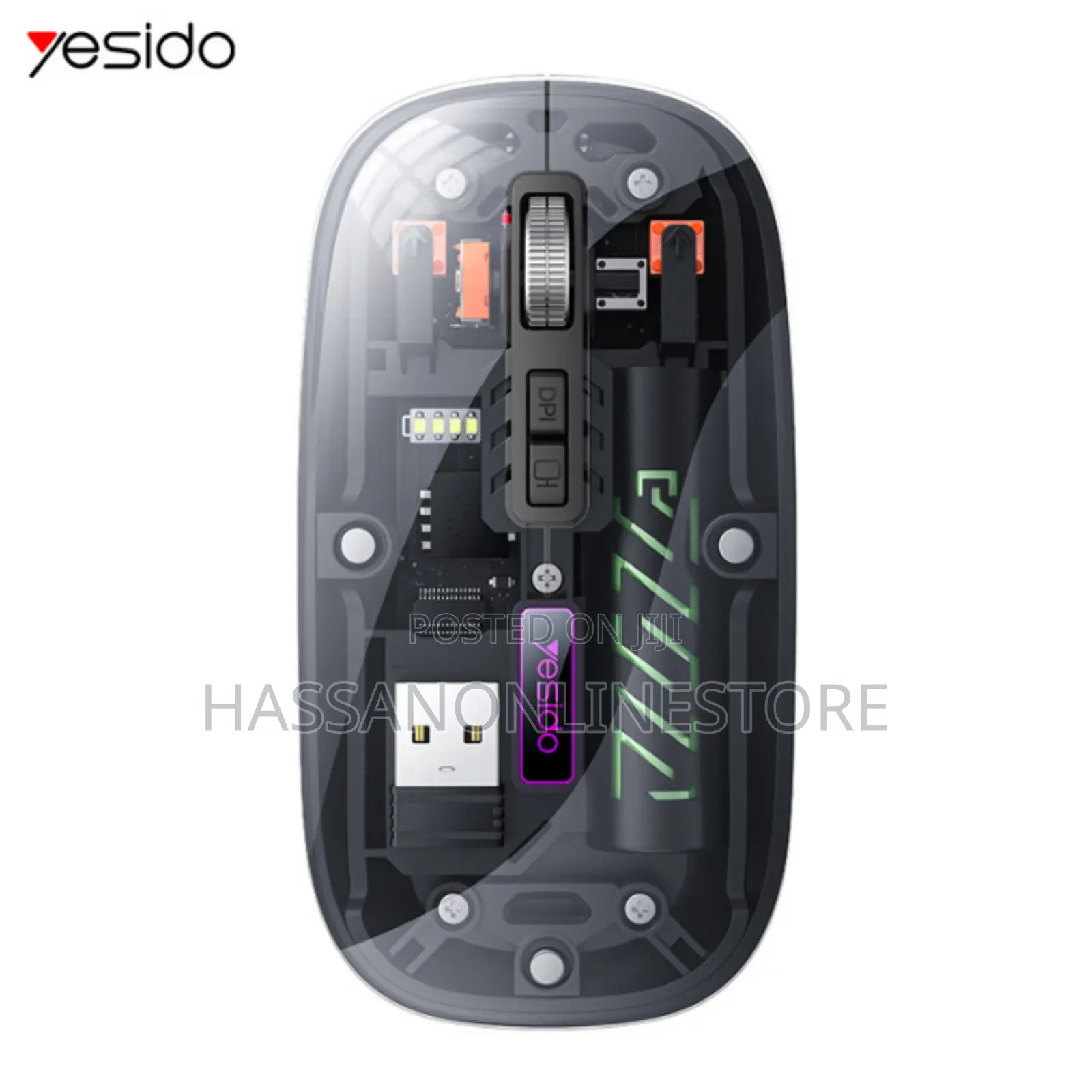 Yesido Kb29 Dual-Mode Mouse 2.4g+Bt Wireless Mouse