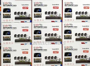 5mp Color Vu CCTV Camera Full Set 4 Camera