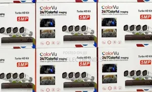 5mp Color Vu CCTV Full Set 8 Camera