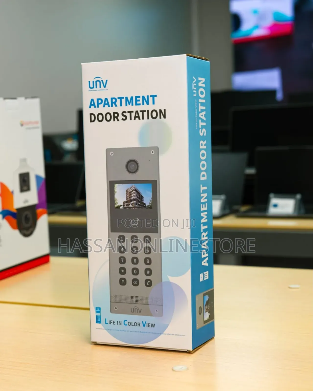 Unv Oeu-301s-Hmka Apartment Door Station(Ic Card,15 Keypads)