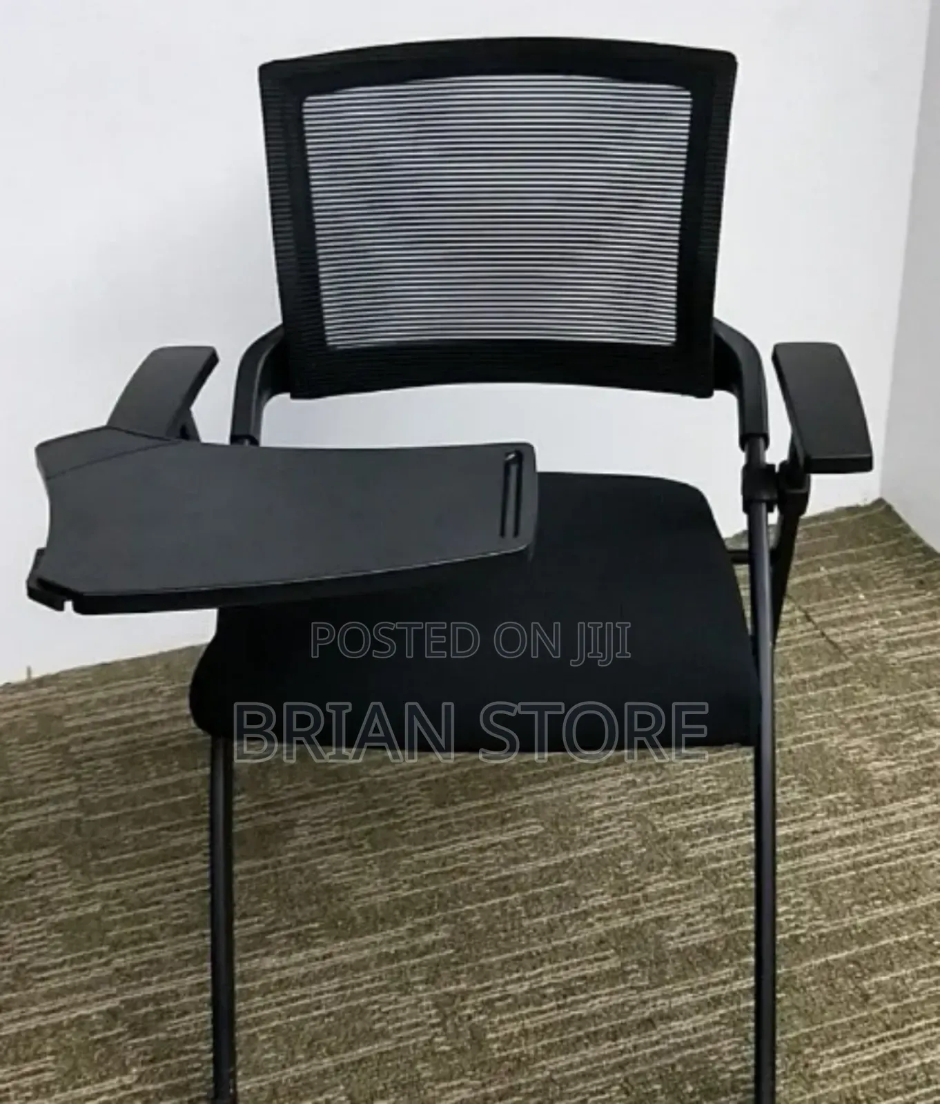 Classroom Chair With Foldable Tabe(Kiti Cha Meza Ya Kukunja)