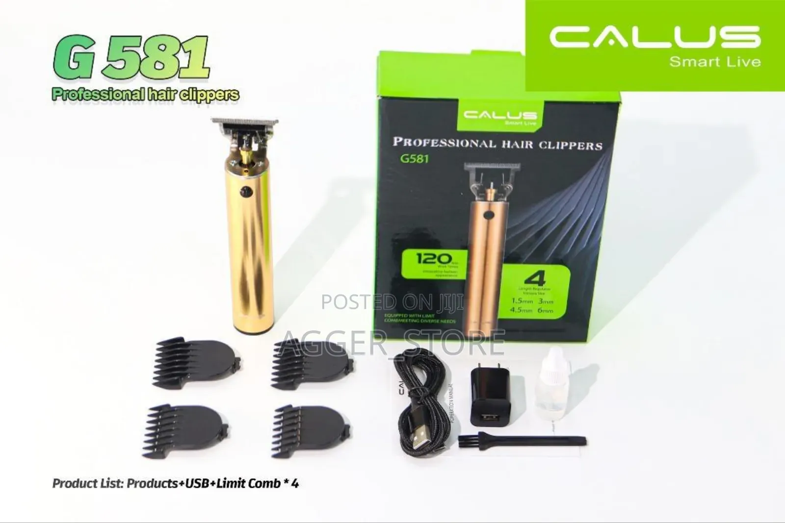 Calus G581 Professional Hair Clippers