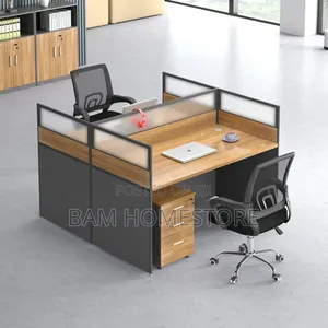 Work Station (Office Worktable) for 2 Staffs