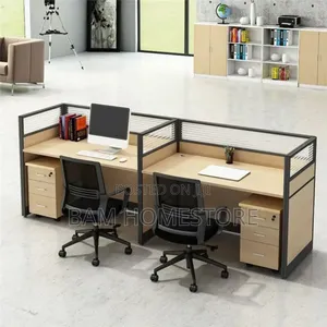 Work Station (Office Worktable) for 2 Staffs