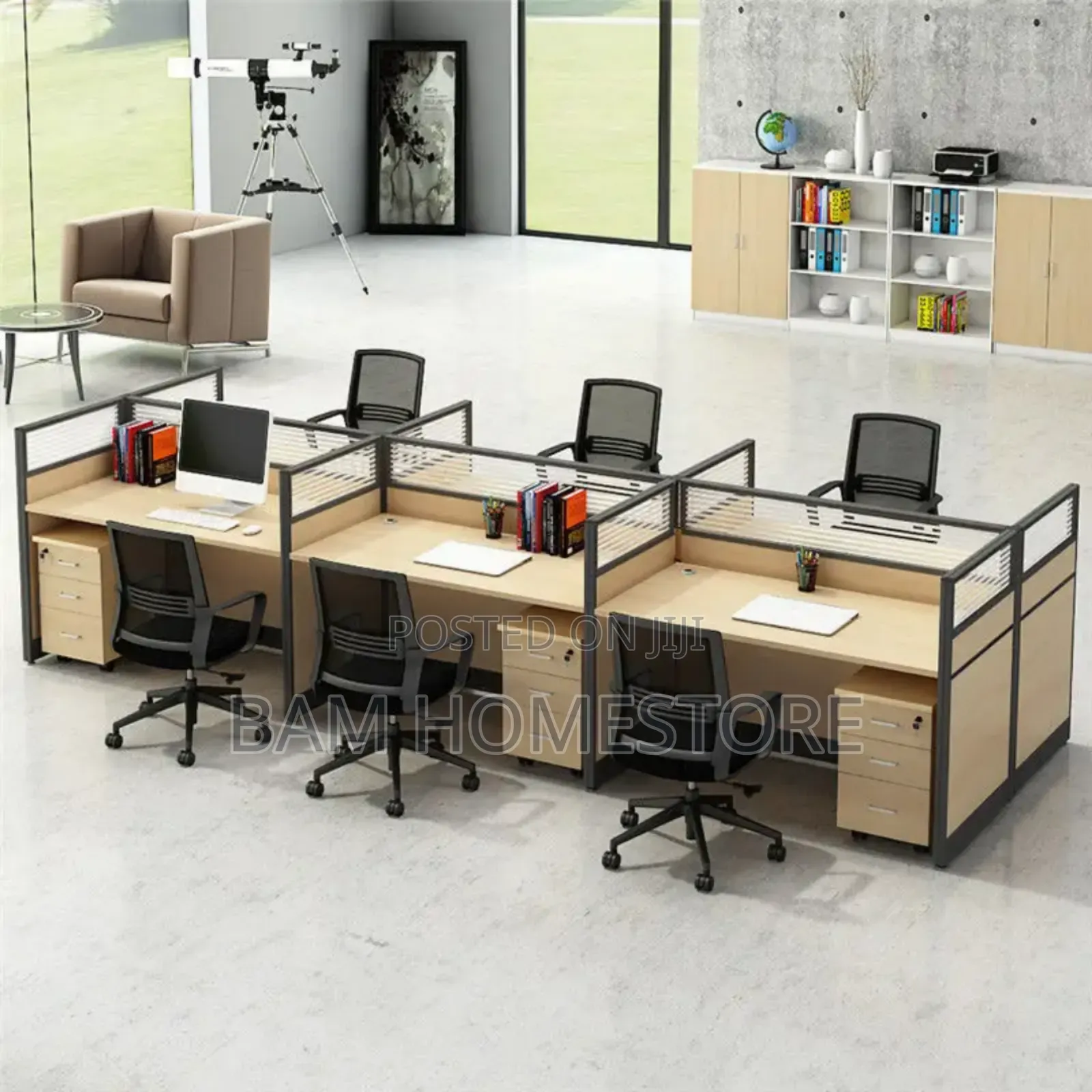 Work Stations for 6 Staffs(Worktable )