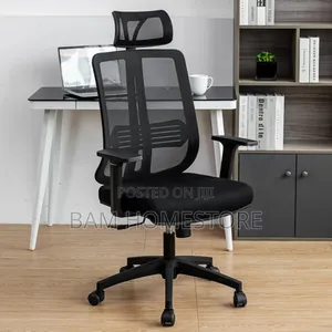 Adjustable Revolving Office Chair With Hand Rest