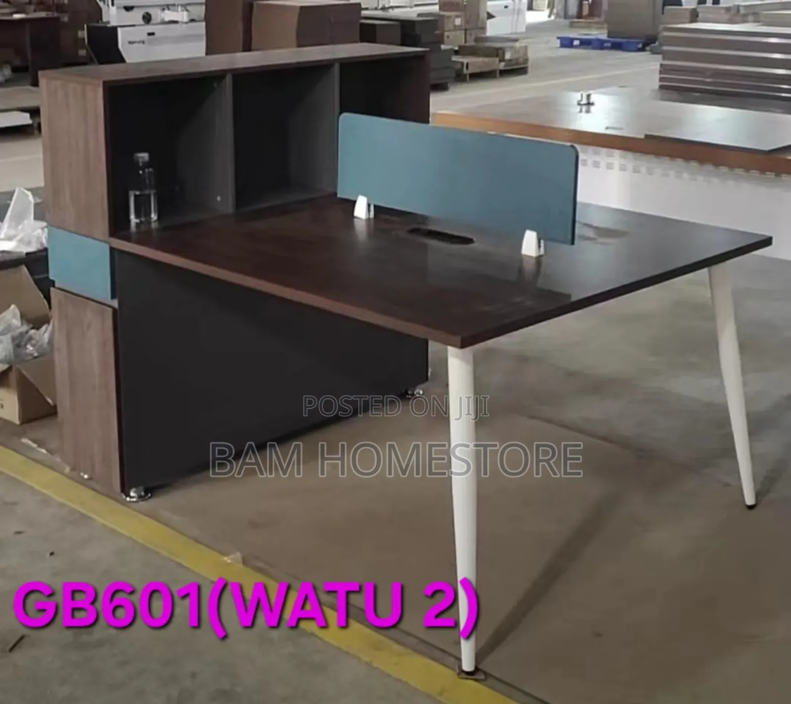 Elegant Company Desk for 2 Staffs