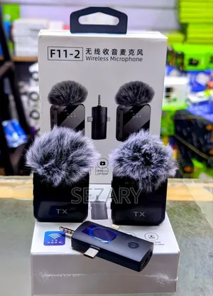 F11-2 Wireless Microphone 3 Pin iPhone, Smart Type C