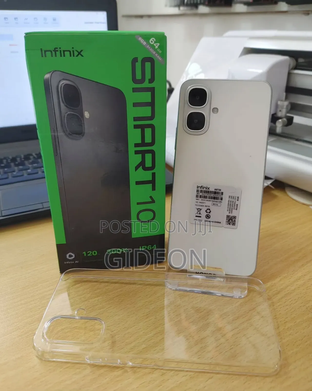 New Infinix Smart 10 128 GB White