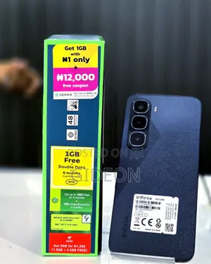 New Infinix Hot 60i 128 GB Blue