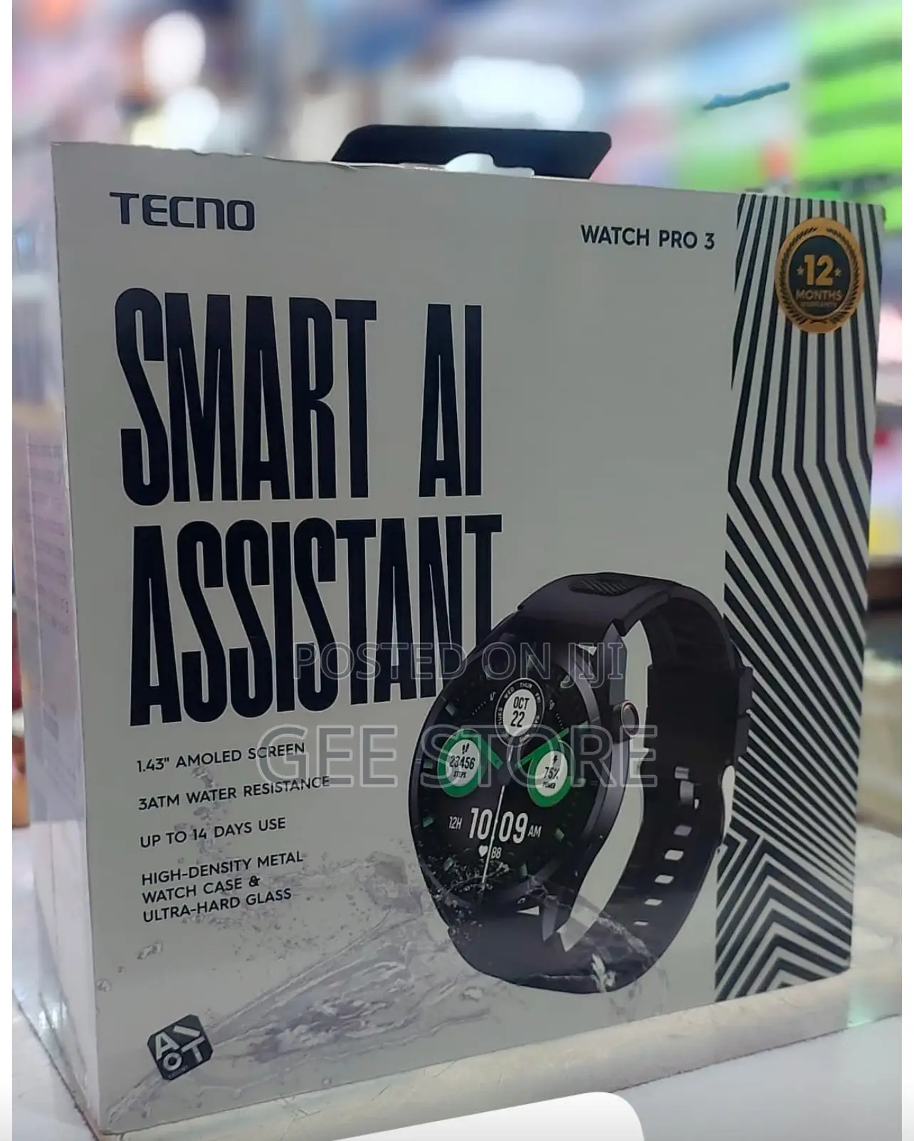 Tecno Smart Watch Pro 3