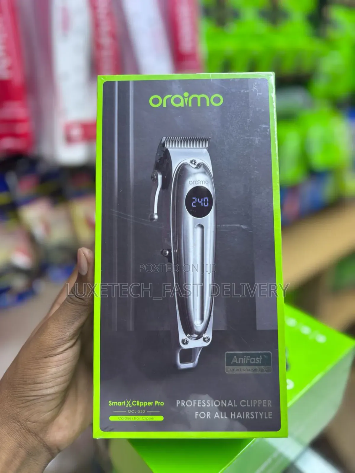 Oraimo Smart Clipper Pro, Professional Cordless Hair Clipper
