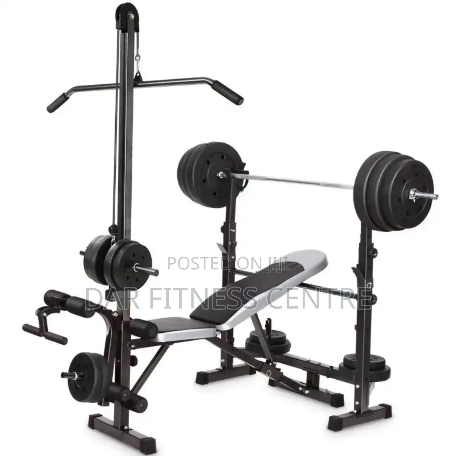 Multifunctional Bench Press +50kg Set Dumbells