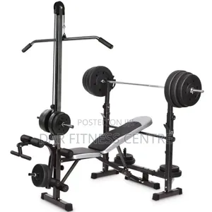 Multifunctional Bench Press +50kg Set Dumbells