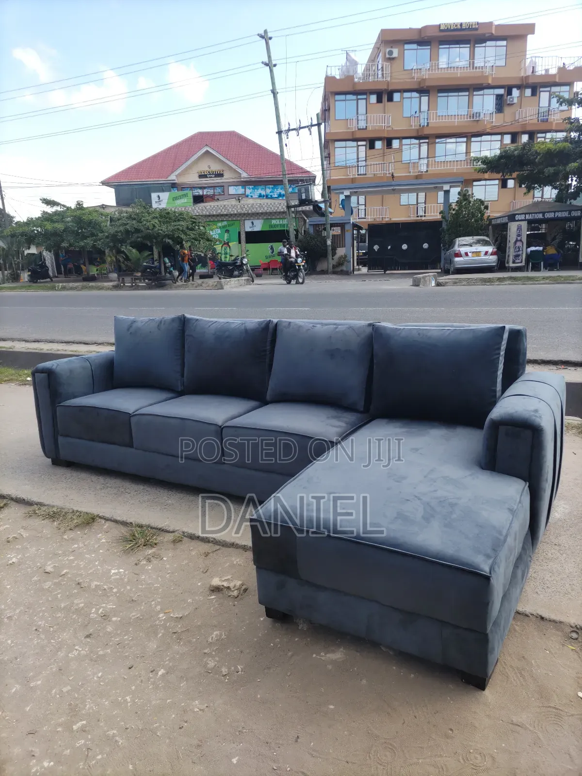 Sofa Set Ya 2:2:1 Blue Color
