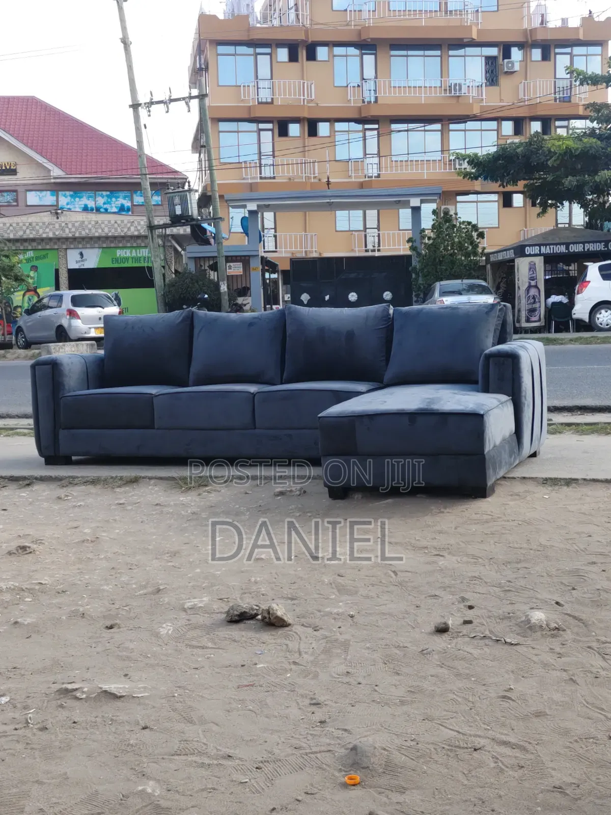 Sofa Set Ya 2:2:1 Blue Color