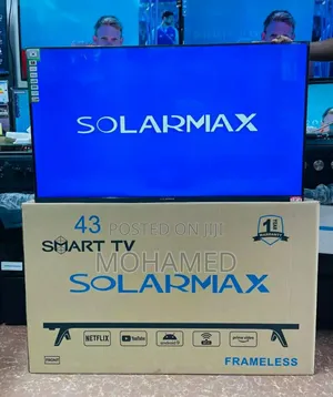 Solarmax Smart Tv Inch 43 Frameless