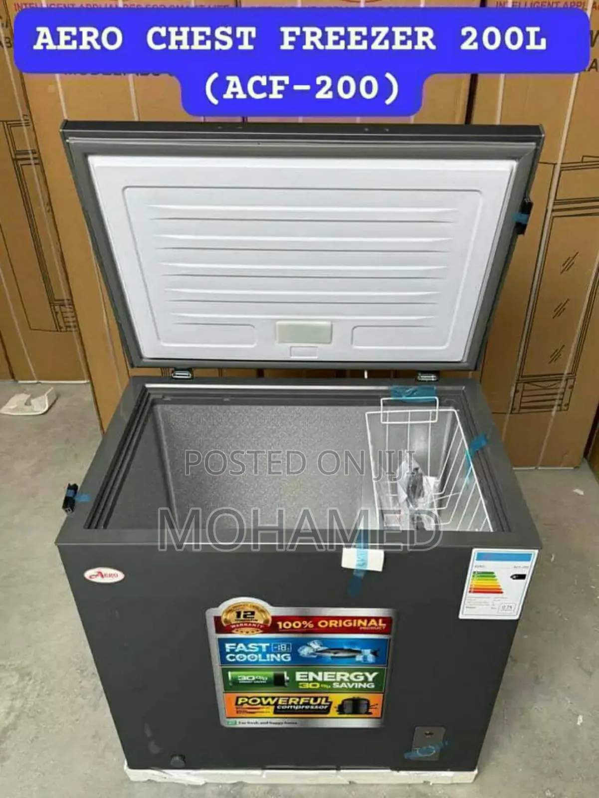 Aero Chest Freezer Lita 200