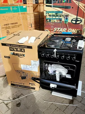 Airlux Jiko La Gesi2 2 Umeme Lenye Oven