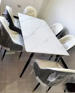 Marble Restaurant and Home Dining Table 6 Seater