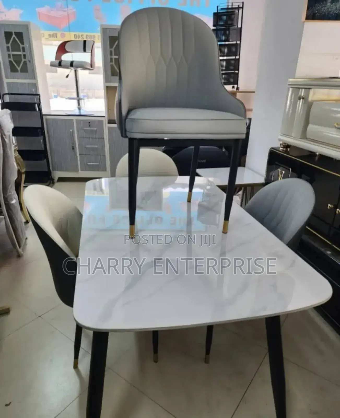 Multipurpose Marble Restaurant Home Dining Table 4 Seater