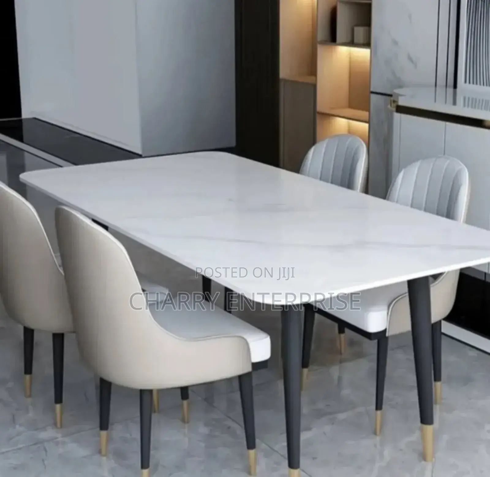 Multipurpose Marble Restaurant Home Dining Table 4 Seater