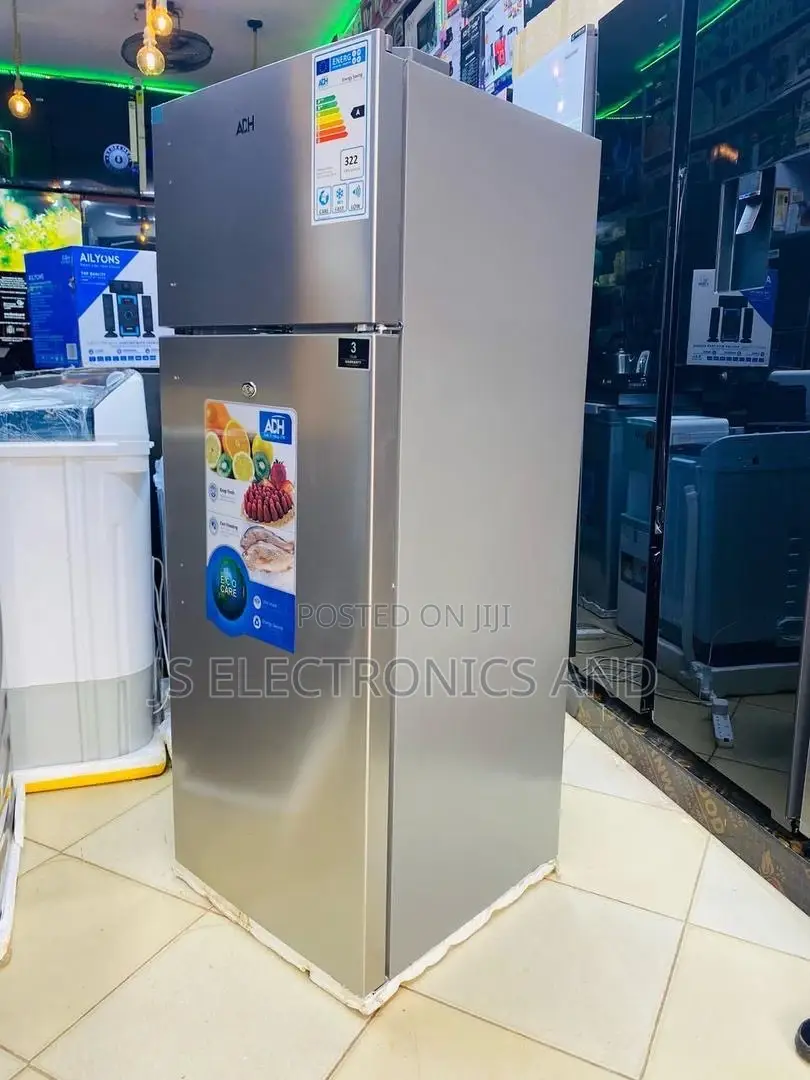Adh Fridge Milango Miwili 180liter Saving Energy Ni Imara.