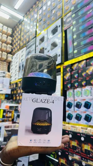 Glaze-4 Portable Mini Speaker With Flashing RGB Light