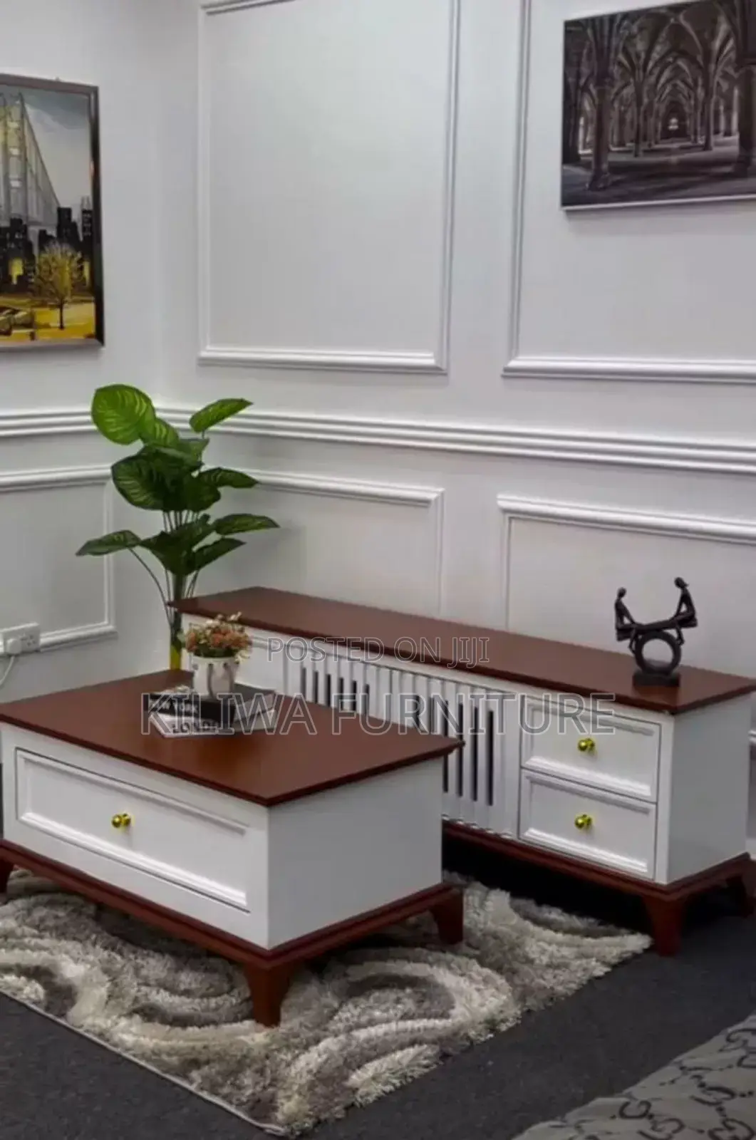 Tv Showcase and Coffee Table